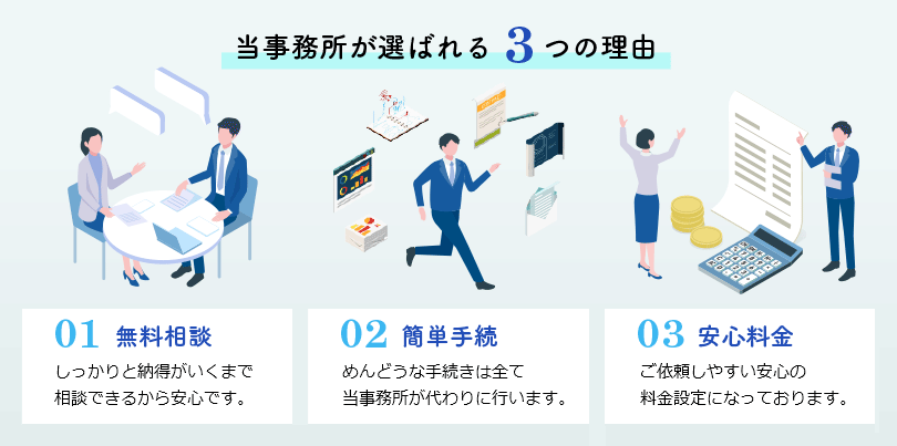 久喜市のささおか司法書士事務所が選ばれる理由